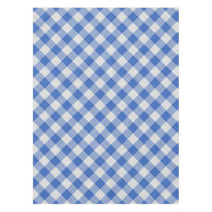 Toalha De Mesa Padrão Verificado da Xadrez de Cornflower Blue Gi