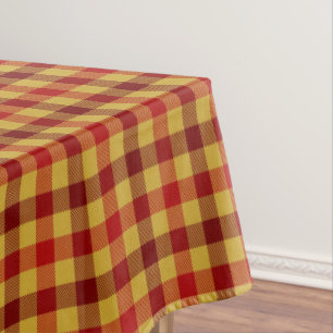Toalha De Mesa Padrão Verificado de Xadrez de Tartan Clássico Ver