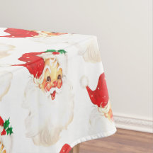 Padrão Vintage Retro Jolly Old Santa Claus Xmas