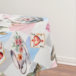 Toalha De Mesa Padrão Vitoriano de Aquarela do Caprichoso País da