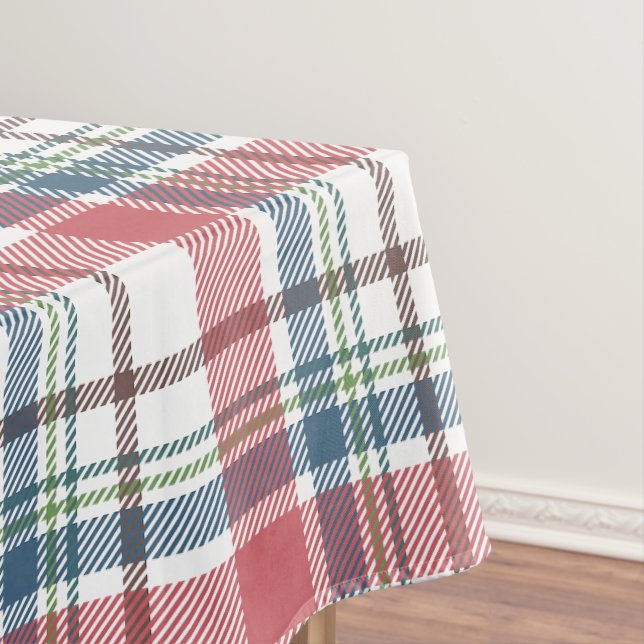 Toalha De Mesa Padrão Xadrez Clássico (Posição Original)