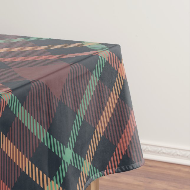 Toalha De Mesa Padrão Xadrez Clássico (Posição Original)