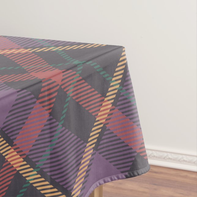Toalha De Mesa Padrão Xadrez Clássico (Posição Original)