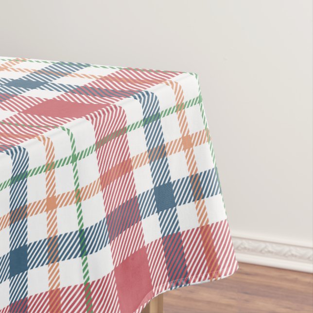 Toalha De Mesa Padrão Xadrez Clássico (Posição Original)