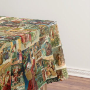 Toalha De Mesa Padre Vitoriano Natal com Crianças Coletivas