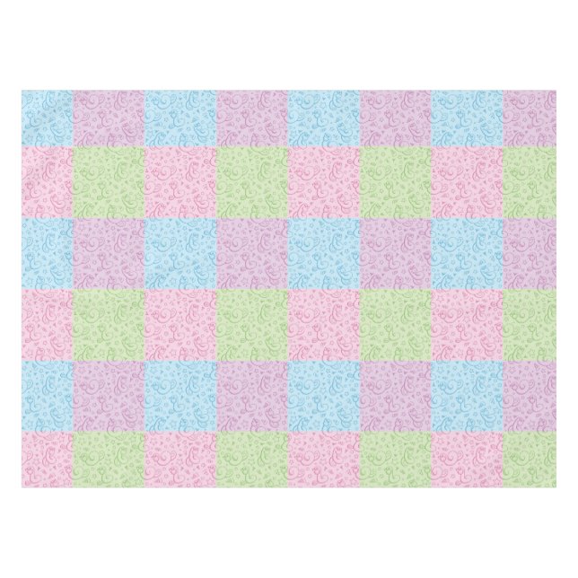 Toalha De Mesa padrões com cobras (Frente (Horizontal))