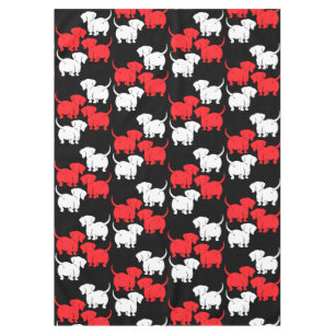 Toalha De Mesa Padrões de Cachorro Alemães