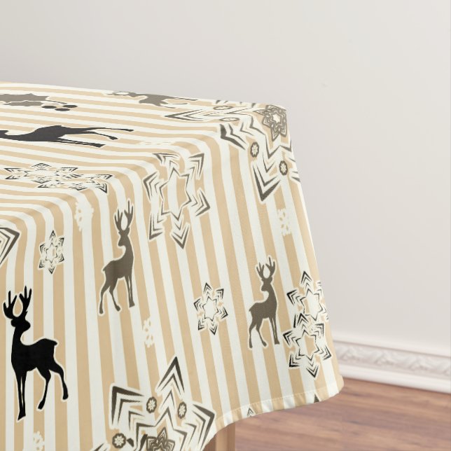 Toalha De Mesa Padrões de Natal (Posição Original)