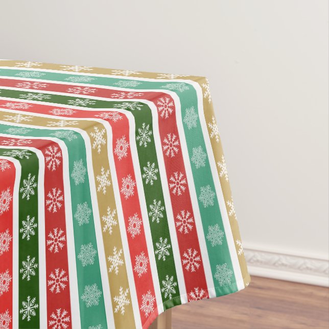 Toalha De Mesa Padrões e cores festivos de Natal (Posição Original)