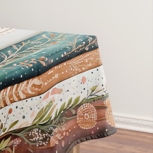 Toalha De Mesa padrões mistos chiques (Posição Original)