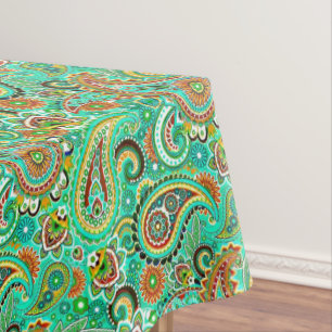 Toalha De Mesa Paisley Cloroso Moderno