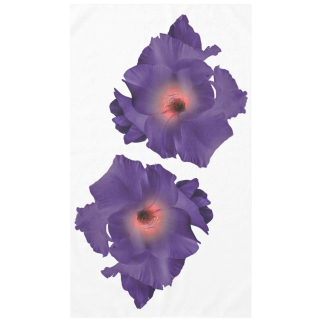 Toalha De Mesa Palavra de Tablecloth Lily Indigo Rosa (Frente)