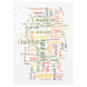 Toalha De Mesa Palavras Motivacionais #2