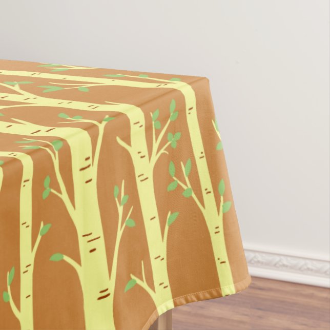 Toalha De Mesa Paleta de árvores (Posição Original)