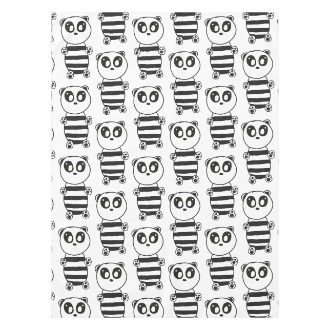 Toalha De Mesa Panda Kids (Frente)