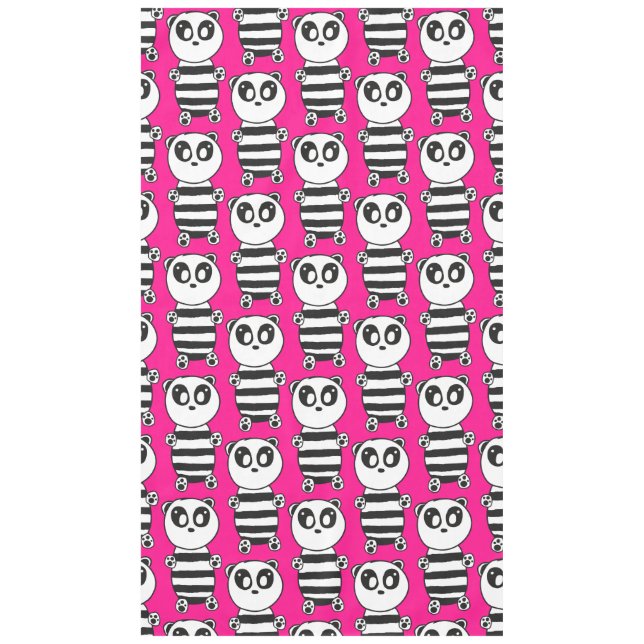 Toalha De Mesa Panda Kids (Frente)