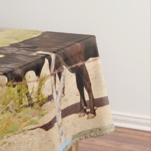 Toalha De Mesa Pano de mesa feito sob encomenda de "vacas Brown