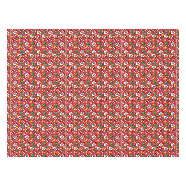 Toalha De Mesa Papai Noel (Frente (Horizontal))