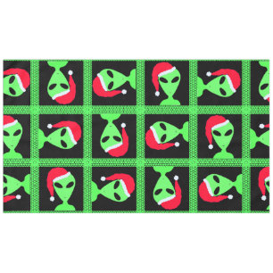 Toalha De Mesa Papais noeis Diversão Geek Humor, Verde E Diversão