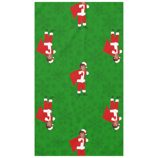 Toalha De Mesa papais noeis donald trump feio natal (Frente)