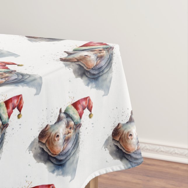 Toalha De Mesa Papais noeis Hippo (Posição Original)