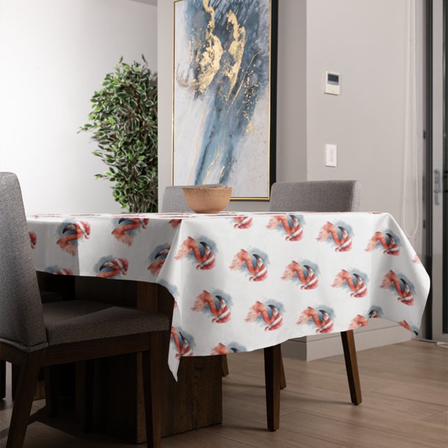 Toalha De Mesa Papais noeis Snowbird Flamingo (Criador carregado)