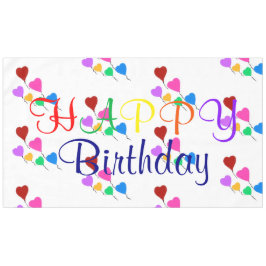 Toalha De Mesa Parabéns do Coração