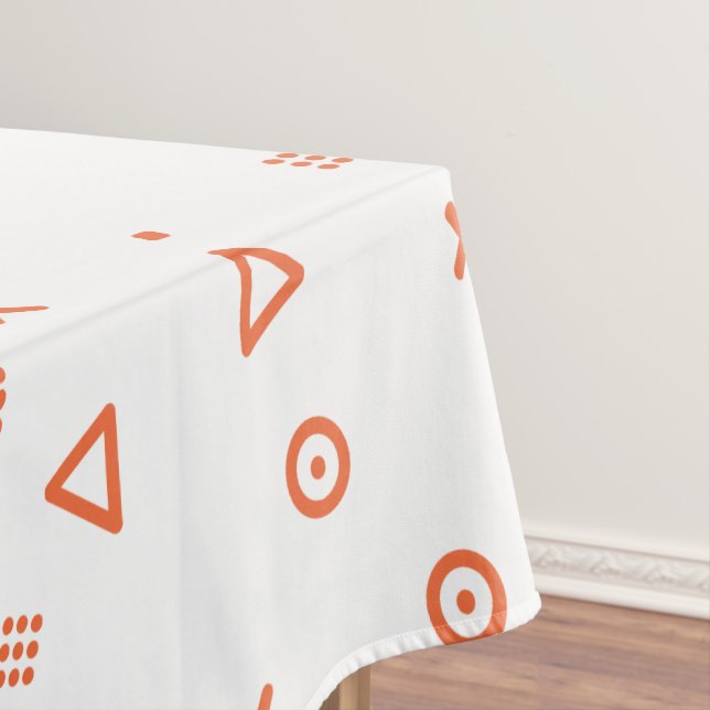 Toalha De Mesa Partículas Felizes (Posição Original)