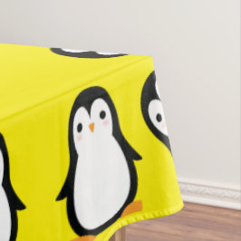 Toalha De Mesa Partido Aniversário de criança Pinguim Cute