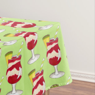 Toalha De Mesa Partido Havaiano Lava Flow Cocktail Luau Island