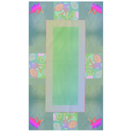 Toalha De Mesa Páscoa Coelho Ovos Pastas Tablecloth