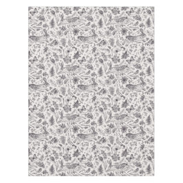 Toalha De Mesa Páscoa de Borboletas do Jardim Botânico Vintage