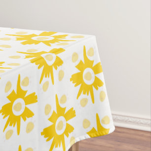 Toalha De Mesa Páscoa de Tablecloth Pintinhos Amarelos
