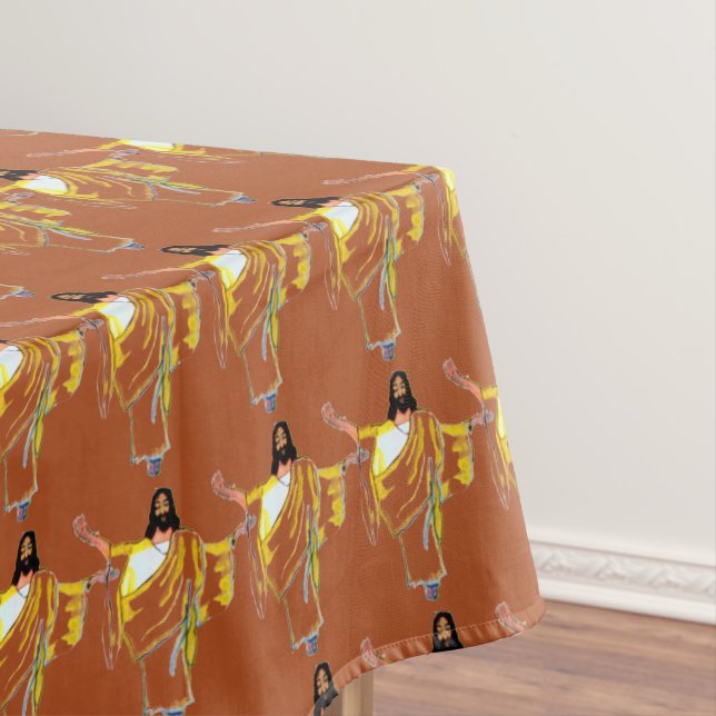 TOALHA DE MESA PÁSCOA JESUS (Posição Original)