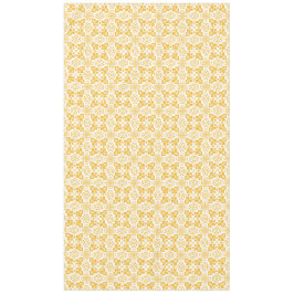 Toalha De Mesa Páscoa Moderna do Ímpete Floral Amarelo