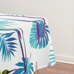 Toalha De Mesa Pássaros-do-mar Tropicais Longos