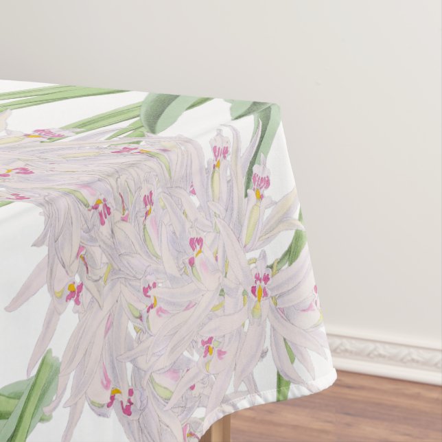 Toalha De Mesa Pastel Floral Pink Lily Tablecloth (Posição Original)