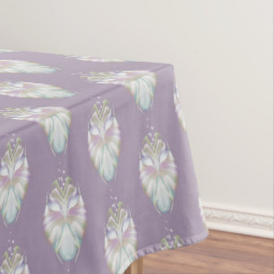 Toalha De Mesa Pastel Purple Oracle Owl