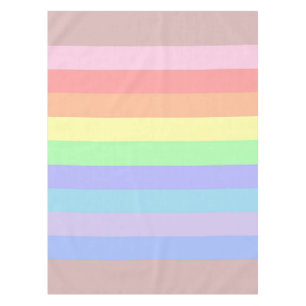 Toalha De Mesa Pastel Rosa Dusky Antiquado