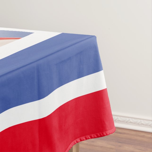 Toalha De Mesa Patriótico Vermelho Azul Azul 4 de julho (Posição Original)