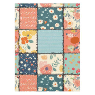 Toalha De Mesa Patterno Floral Vintage (6)