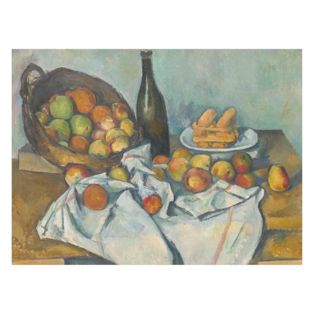 Toalha De Mesa Paul Cezanne - A Cesta de Maçãs (Frente (Horizontal))
