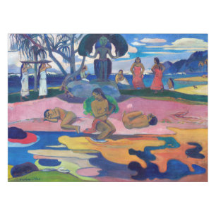 Toalha De Mesa Paul Gauguin - Dia do Deus / Mahana no atua