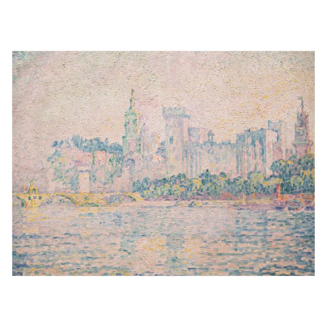 Toalha De Mesa Paul Signac - Avinhão, Manhã (Frente (Horizontal))