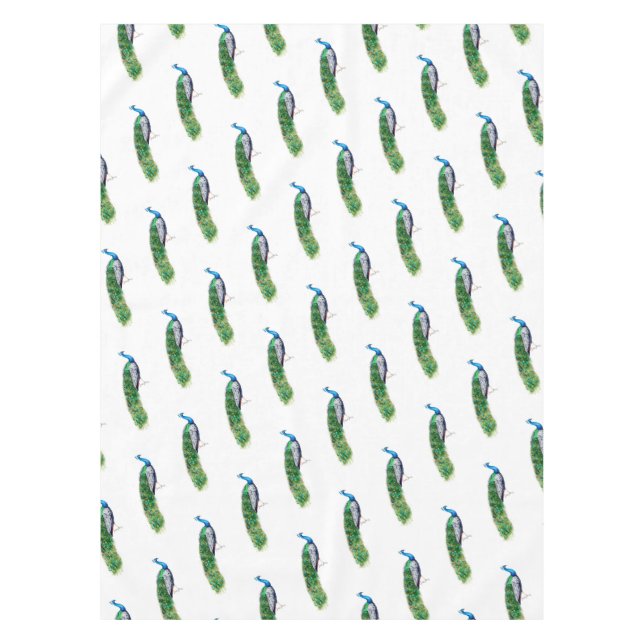 Toalha De Mesa Peacock bonito (Frente)