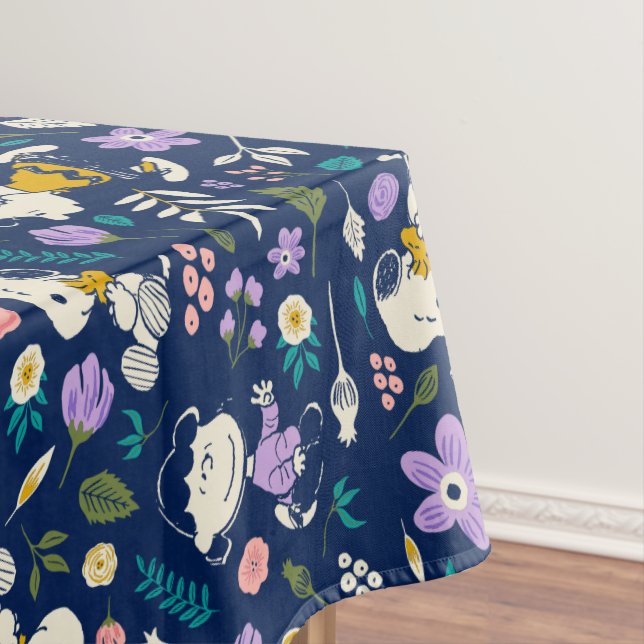Toalha De Mesa Peanuts In Bloom Pattern (Posição Original)