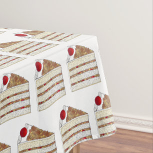 Toalha De Mesa Pecan De Cereja De Bolo De Lane, Da América Do Sul