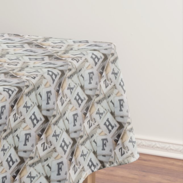 Toalha De Mesa Peças de Jogo Azulejos Fotografia (Posição Original)