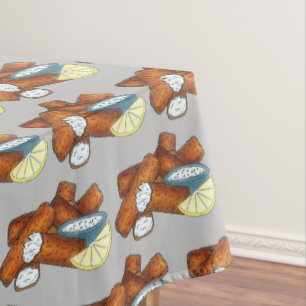 Toalha De Mesa Peixe Pão de Peixe Pescadas Pescadas Pescadas Pesc