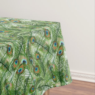 Toalha De Mesa Penas do Tablecloth-Pavão